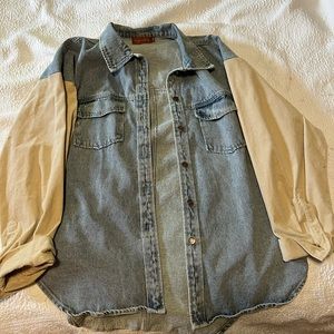 Jean/corduroy jacket